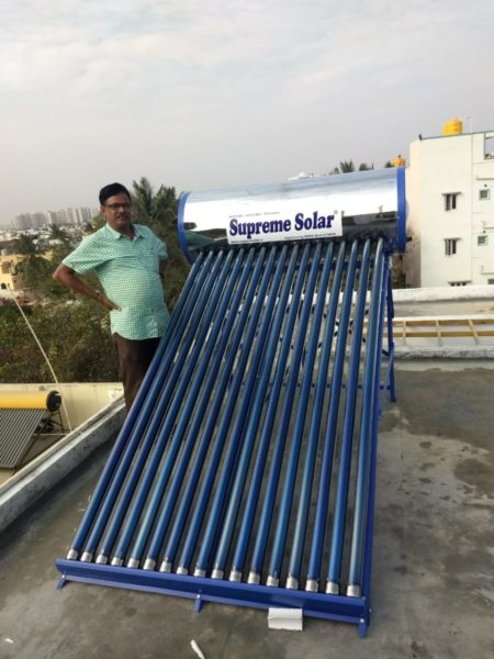 supreme solar 165 Ltrs