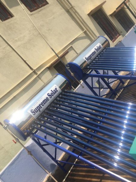 supreme solar 165 Ltrs