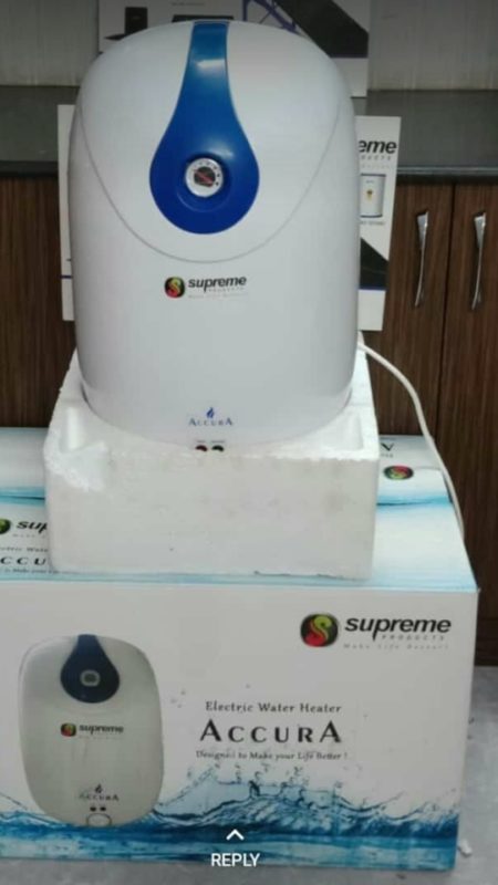 supreme electric geysers